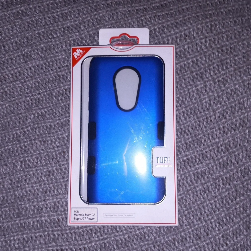 MYBAT TUFF Hybrid Protective Cover for Motorola MOTO G7 Supra/G7 Power